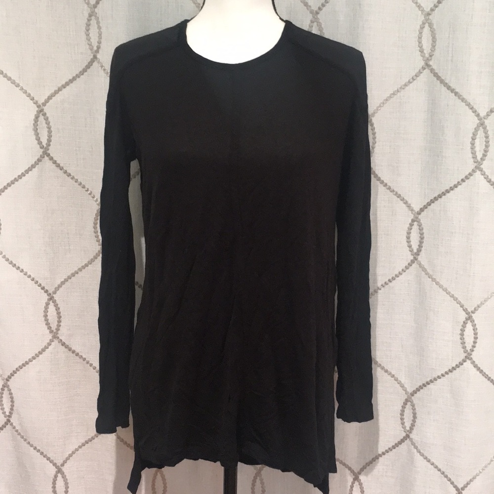 Zara Black long sleeve like NEW w/ shoulder design